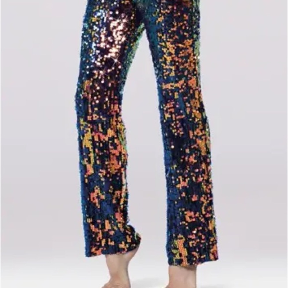 Weissman Ultra Sparkle Sequin Pants - size - Small Adult